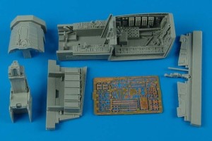 Aires 1:48 4402 F-15C Eagle (early v.) cockpit set für Hasegawa Bausatz