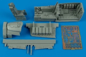 Aires 1:48 4409 F-15C Eagle (late v.) cockpit set Für Hasegawa Bausatz
