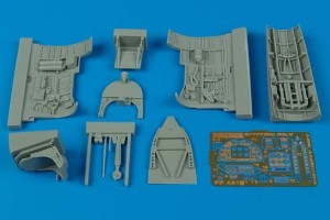 Aires 1:48 4418 Spitfire Mk. V cockpit set für Hasegawa Bausatz