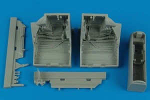Aires 1:48 4445 F-22A Raptor wheel bays for Academy