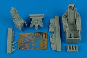 Aires 1:48 4411 F-16A MLU Falcon cockpit set für Hasegawa Bausatz