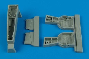 Aires 1:48 4420 P-39 Airacobra wheel bays für Hasegawa Bausatz
