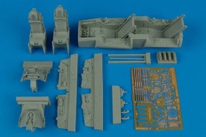 Aires 1:48 4428 F-16B MLU Fighting Falcon cockpit set