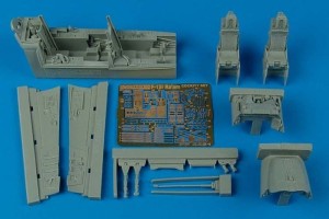 Aires 1:48 4421 F-15I Raam Cockpit Set für Revell Bausatz