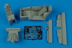 Aires 1:48 4451 F-16C Barak cockpit set for Hasegawa