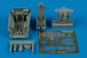 Aires 1:48 4433 MiG-17PF Fresco D cockpit set für Hobby Boss Bausatz