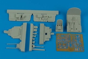 Aires 1:48 4476 P-47M Thunderbolt cockpit set for Tamiya