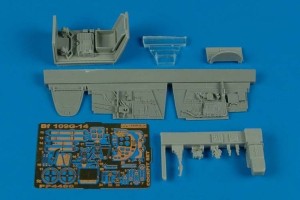 Aires 1:48 4486 Bf 109G-14 cockpit set for Academy