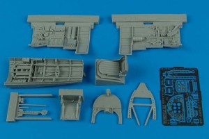 Aires 1:48 4458 Spitfire Mk.V cockpit set for Tamiya