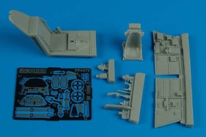 Aires 1:48 4479 Bf 109E-3 cockpit set for Academy