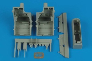 Aires 1:48 4500 F-22A Raptor wheel bays for Hasegawa