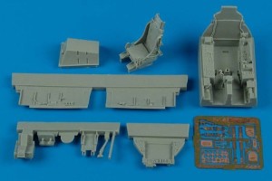 Aires 1:48 4461 F-84F Thunderstreak cockpit set for KIN