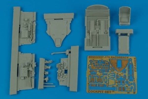Aires 1:48 4465 P-47D Razorback cockpit set (TAMIYA)