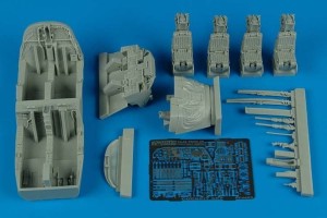 Aires 1:48 4485 EA-6B Prowler cockpit set fot Kinetic