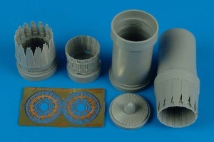 Aires 1:48 4496 F-15l Ra'am exhaust nozzles for Revell