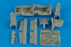 Aires 1:48 4520 F-16B Fighting Falcon cockpit set (KIN)