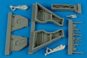 Aires 1:48 4531 Sea Wixen FAW. 2 wheel bay for Airfix