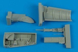 Aires 1:48 4554 F-5F Tiger II gun by for AFV Club