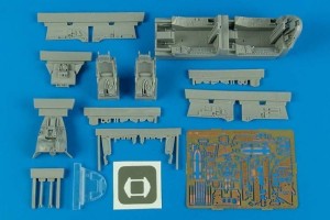 Aires 1:48 4555 F-105G Thunderchief cockpit set for HOB