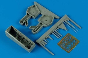 Aires 1:48 4534 F3H-2 Demon wheel bay for Hobby Boss