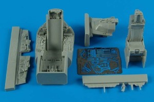 Aires 1:48 4514 F-16C Barak block 40 cockpit set (KIN)