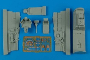 Aires 1:48 4557 P-51D Mustang cockpit set f. Hobby Boss