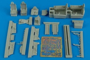 Aires 1:48 4558 F-100F Super Sabre cockp.set-late v.TRU