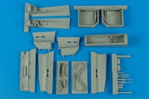Aires 1:48 4549 Su-27 Flanker B wheel bay f. Academy