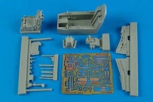Aires 1:48 4550 Yak-38 Forger cockpit set f. Trumpeter