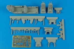 Aires 1:48 4551 F-5F Tiger II cockpit set for AFV Club