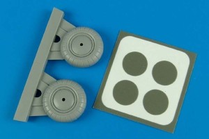 Aires 1:48 4561 Fw 189 wheels & paint mask for GWH