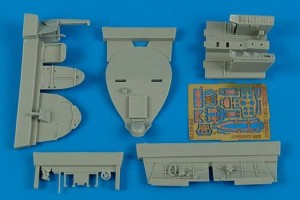 Aires 1:48 4573 F8F-1 Bearcat cockpit set f.Hobby Boss