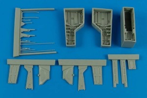 Aires 1:48 4584 T-28 Trojan wheel bay for Roden