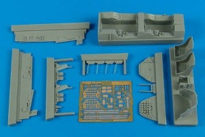 Aires 1:48 4576 T-28 Trojan cockpit set for Roden