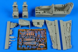 Aires 1:48 4611 F-4C Phantom II cockpit set f.Academy