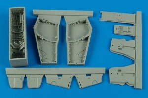 Aires 1:48 4579 F-4B/N Phantom II wheel bays f. Academy