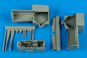 Aires 1:48 4570 EA-6B Prowler wheel bay fir Kinetic