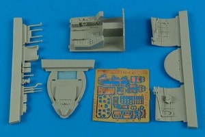 Aires 1:48 4571 F4U-4 Corsiar cockpit set for Hobby Boss
