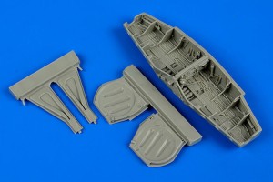 Aires 1:48 4613 P-51D Mustang wheel bay for Hobby Boss