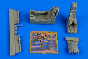 Aires 1:48 4628 Kfir C2/C7 cockpit set for Kinetic