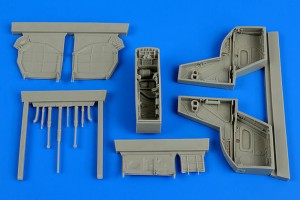 Aires 1:48 4632 Kfir C2/C7 wheel bay for Kinetic