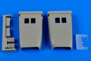 Aires 1:48 4653 MiG-23 MF/ML Flogger correct air intakes for Trumpeter