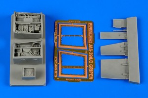 Aires 1:48 4623 JAS-39C Gripen electronic bay f. KittyHa