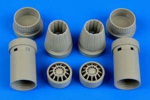 Aires 1:48 4644 F/A-18E Super Hornet exhaust nozzles-ope