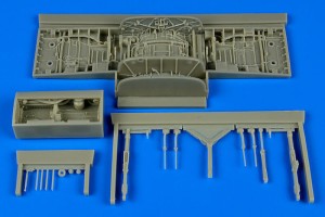 Aires 1:48 4657 F-106A Delta Dart wheel bay f. Trumpeter