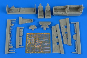 Aires 1:48 4670 L-29 Delfin cockpit set for AMK