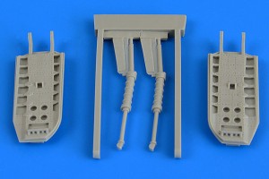 Aires 1:48 4722 MiG-31 Foxhound speed brakes for AMK