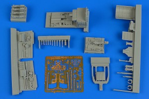 Aires 1:48 4712 Ki-61 Id cockpit set for Tamiya