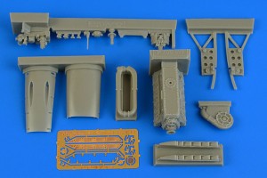Aires 1:48 4714 Ki-61 Id engine set for Tamiya
