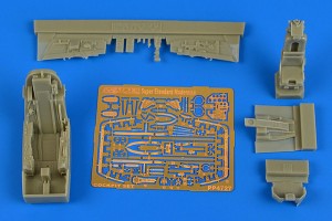 Aires 1:48 4727 Super Etendart SEM cockpit set f.Kinetic